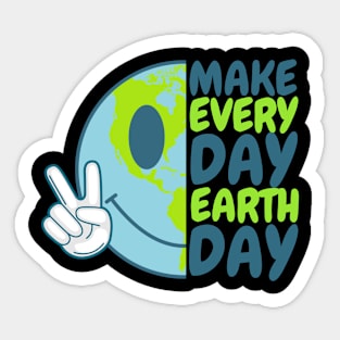 make Everyday Earth Day Sticker